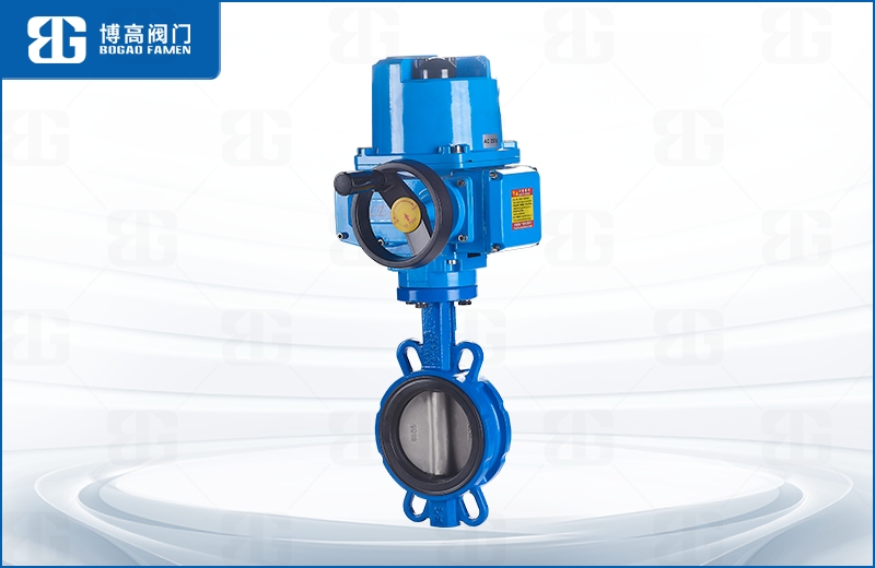 電動對(dui)夾式中線蝶(dié)閥