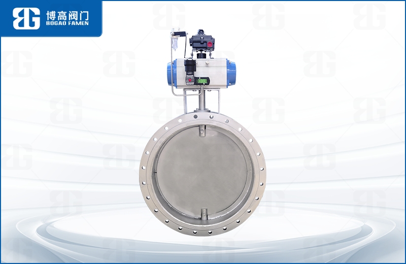 氣動通(tong)風法蘭蝶閥(fá)
